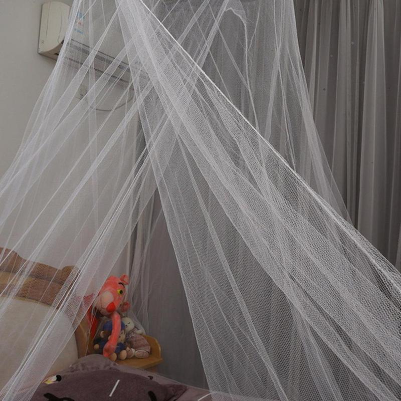 Product Introduction of Round Dome Canopy Comfortable Net Bed Canopy Polyester Elastic Round Dome Odorless Breathable Summer Essentials Bed Tent For 10