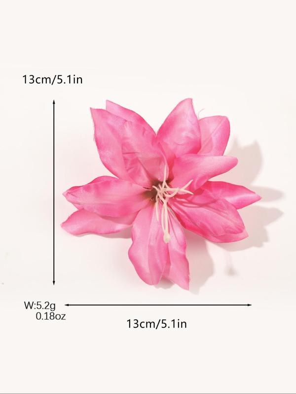 Vintage Flower Design Hair Clips, Elegant Hair Accessories for Women & Girls, Minimalist Headwear Suitable for Thick Hair 1