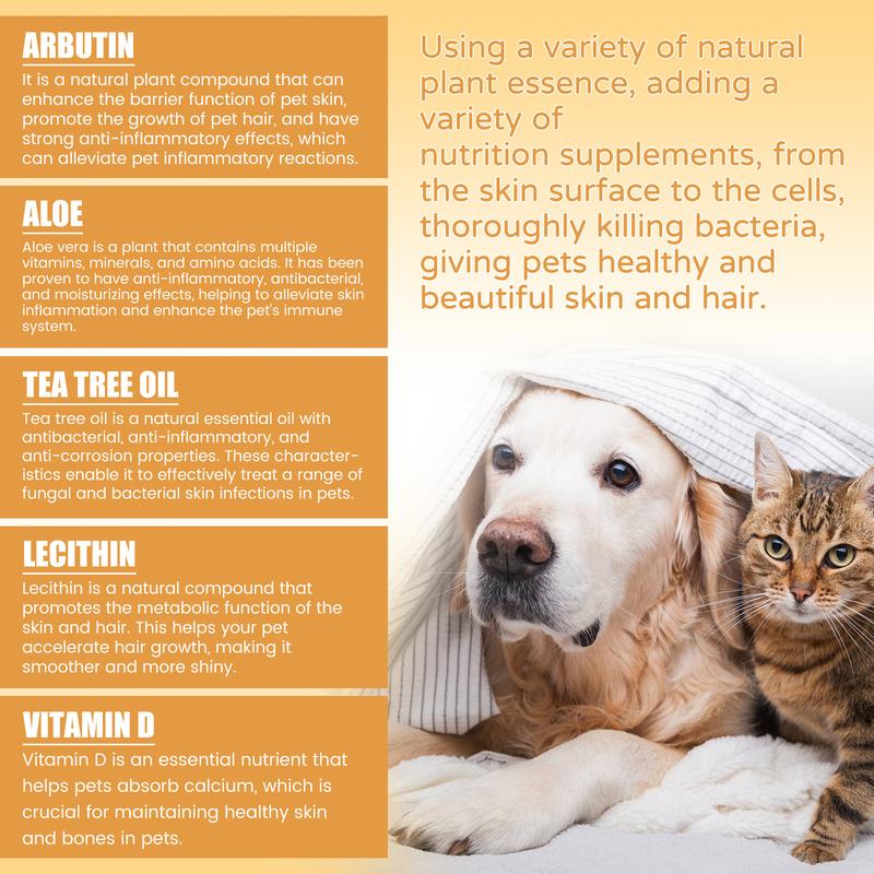 Product Introduction of Pati Pembaikan Kulit Haiwan Peliharaan, Yegbong, Membaiki Penyakit Kulit pada Kucing dan Anjing, 30ml 2
