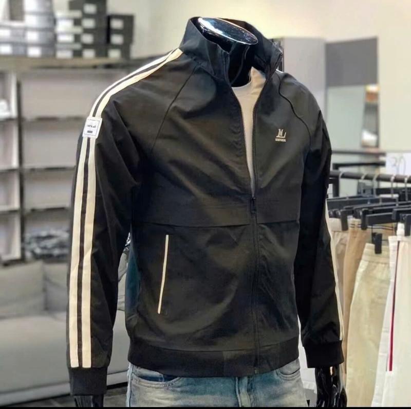 Áo khoác dù nam nữ 2 lớp phối logo trước ngực cao cấp-2 lớp chống nước nhẹ áo 4 mùa<Diễm Nhi Store>