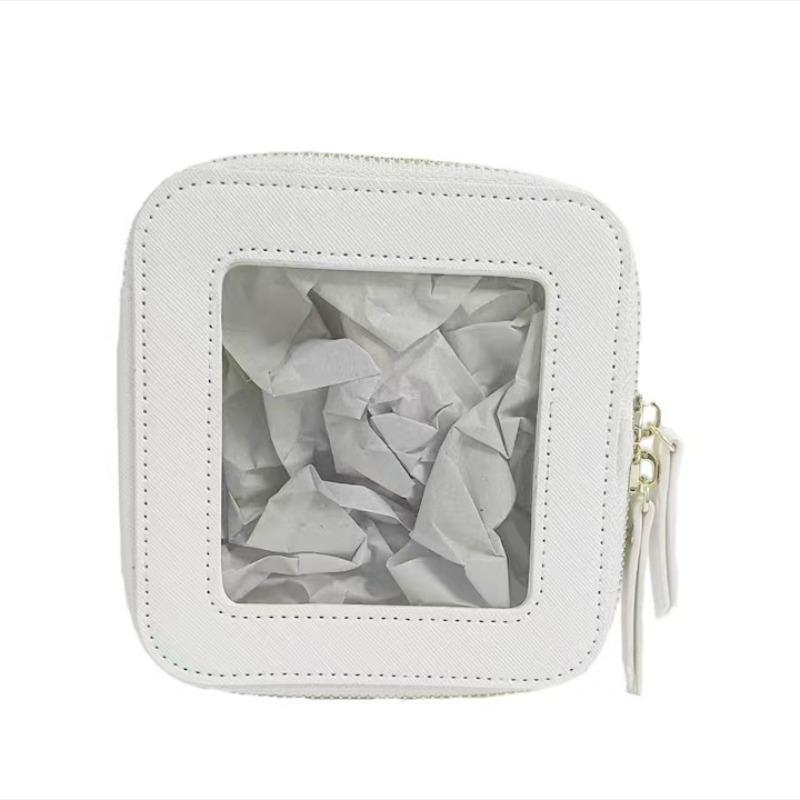 Product Introduction of Clear Makeup Bag, Cute Small Travel Cosmetic Bag, Zipper Makeup Organizer Pouch with Visual Window for Women & Girls, Cute Girly Accessories for Vanity, Pouch Organizer Travel Essentials, Summer Gift, Fall Decor 8