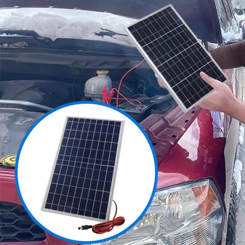 10W 12V/18V solar panel kit with Controller and crocodile  clip IP65 waterproof 7