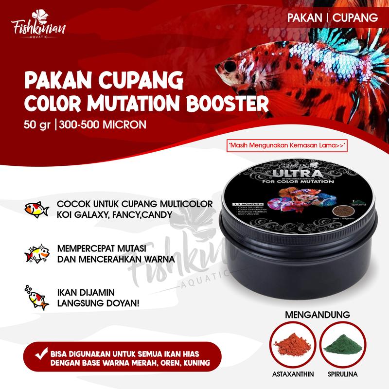 FISHKINIAN PELET IKAN CUPANG BETTA FISH - ULTRA UNTUK MUTASI - Shop ...