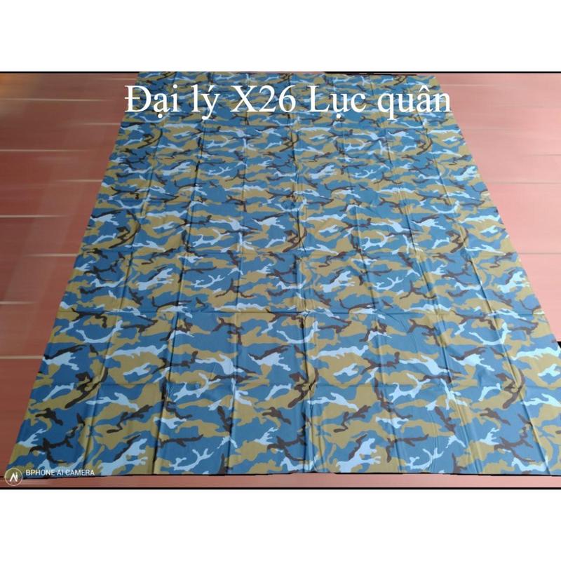 Tấm tăng che võng, dựng lều - võng - cuộn dây 16m, Tấm mưa nilon, tấm bạt trải đi phượt dã ngoại 2