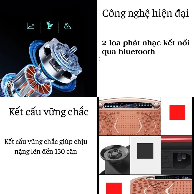 Máy rung lắc toàn thân, Thiết bị tập thể thao tại nhà bản mới 299 cấp độ, Gập bụng, Tập bụng Tập Thể Dục Tập Gym 1