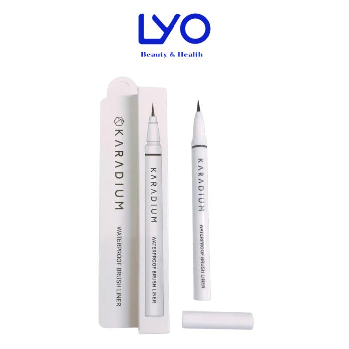 Bút Dạ Kẻ Mắt Nước Karadium Hàn Quốc Vỏ Trắng.