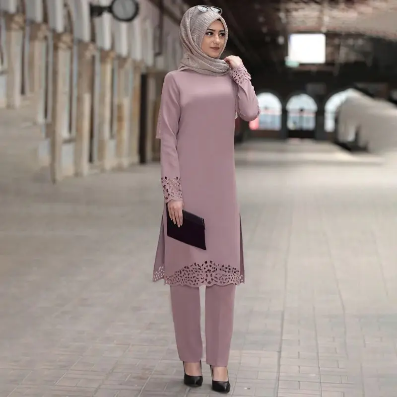 Quần áo Dubai Maillard, Bộ sưu tập Trung Đông và Ả Rập của phụ nữ, Bộ đồ quần áo Saudi, Bộ quần áo Hui, Bộ hai mảnh, Phong cách Hồi giáo, Bán chạy nhất