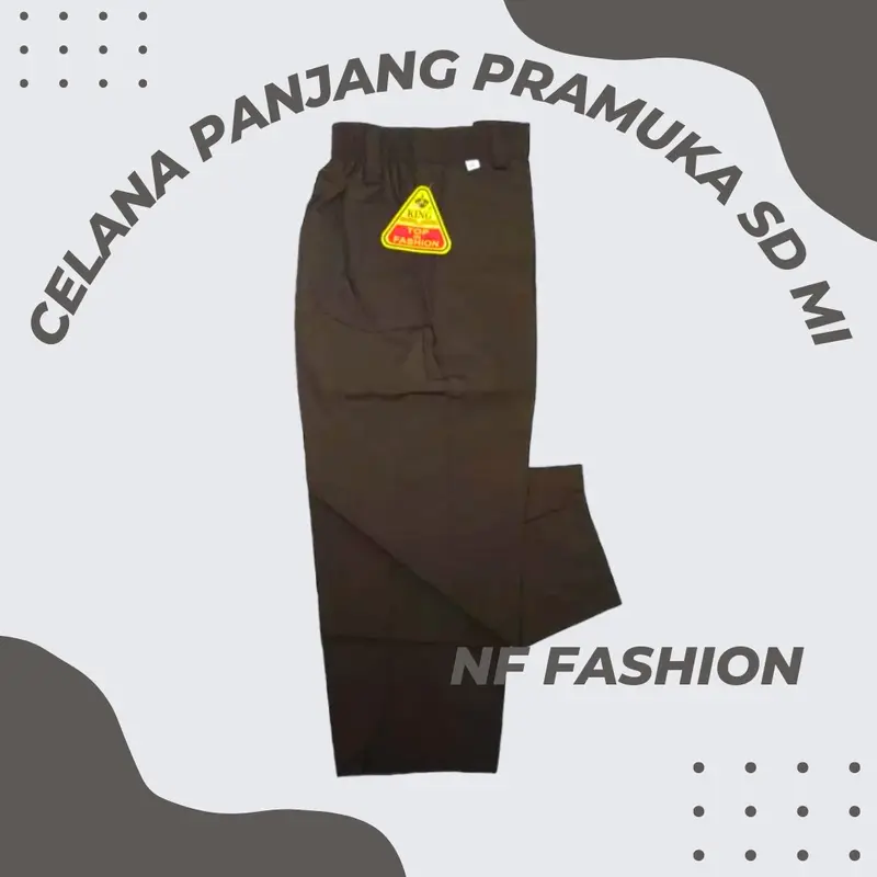 CELANA PANJANG PRAMUKA SD MI ANAK LAKI LAKI/CELANA SEKOLAH SD MI PRAMUKA ANAK LAKI LAKI Fashion 0