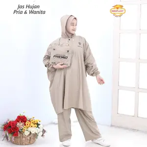 [Tiara Kencana]    Jas Hujan Ponco Lengan Celana PREMIO // Jas Hujan Dewasa