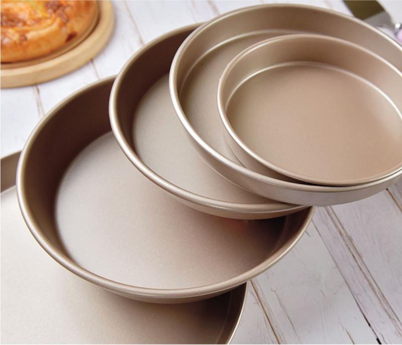 Khuôn khay thép tròn nướng bánh Pizza chống dính