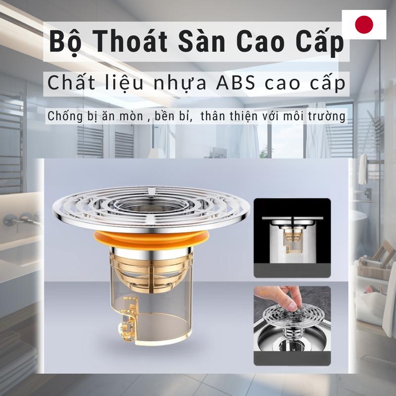 PHỄU THOÁT SÀN NGĂN NGỪA MÙI HÔI, CÔN TRÙNG VƯỢT TRỘI. 3