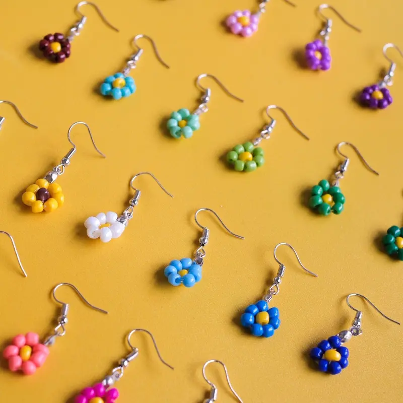 Mini Sunflower Earrings 2