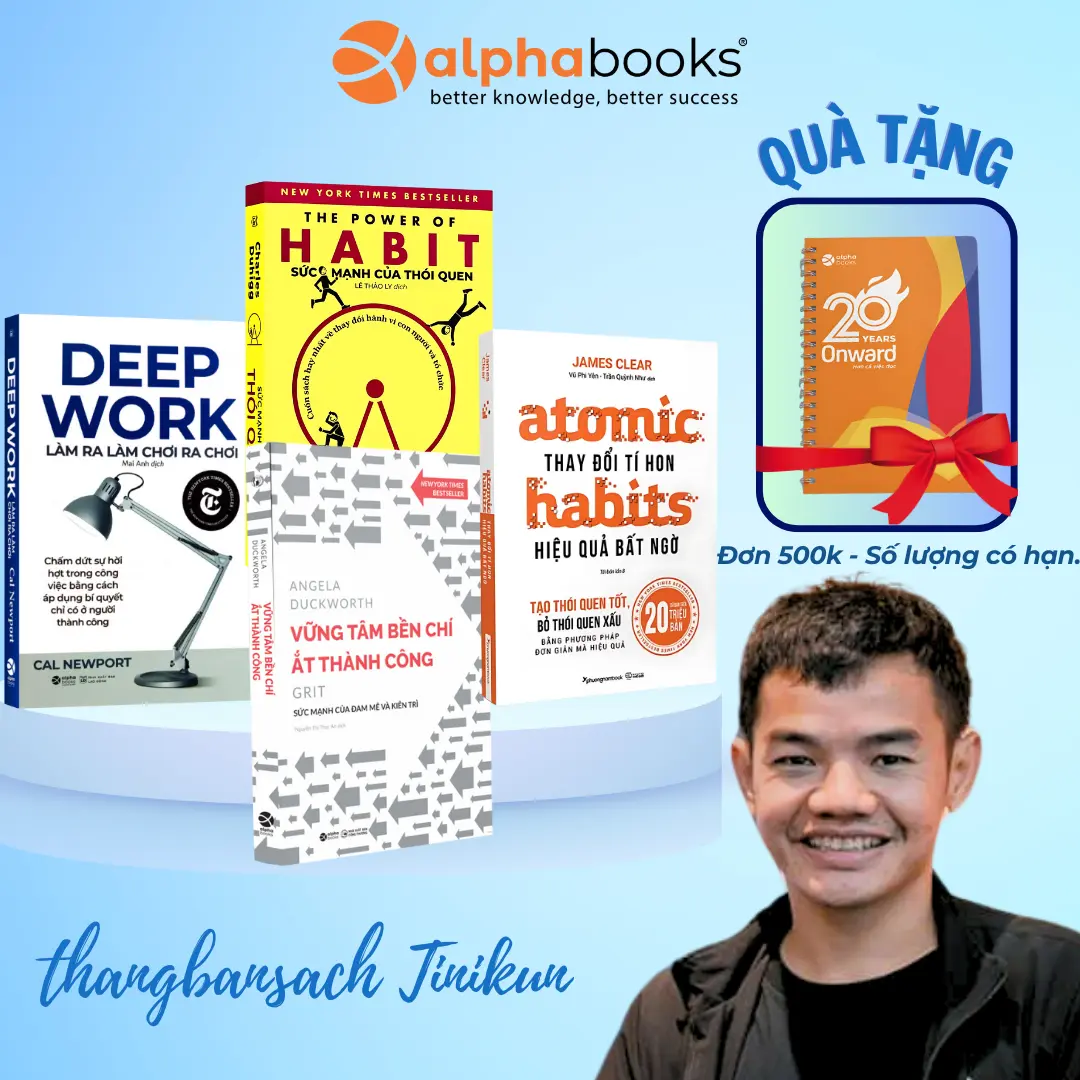 Bộ sách Rèn Luyện Thói Quen & Phát Triển Bản Thân: Deep Work - Làm Ra ...