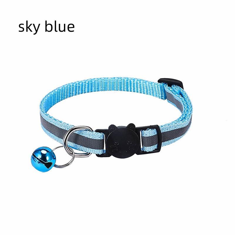 Product Introduction of 10 Colors Dog Footprint Collar Black Cat Head Collar Suitable For Cats And Small Dogs Adjustable Dog And Cat Collar Convenient 15