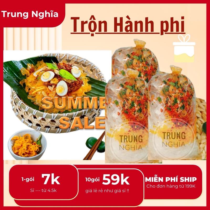  Bánh Tráng Trộn Hành Phi Trung Nghĩa Siêu Phẩm  GIAO NHANH  Snack Ăn Vặt Thức Ăn Cay Food 