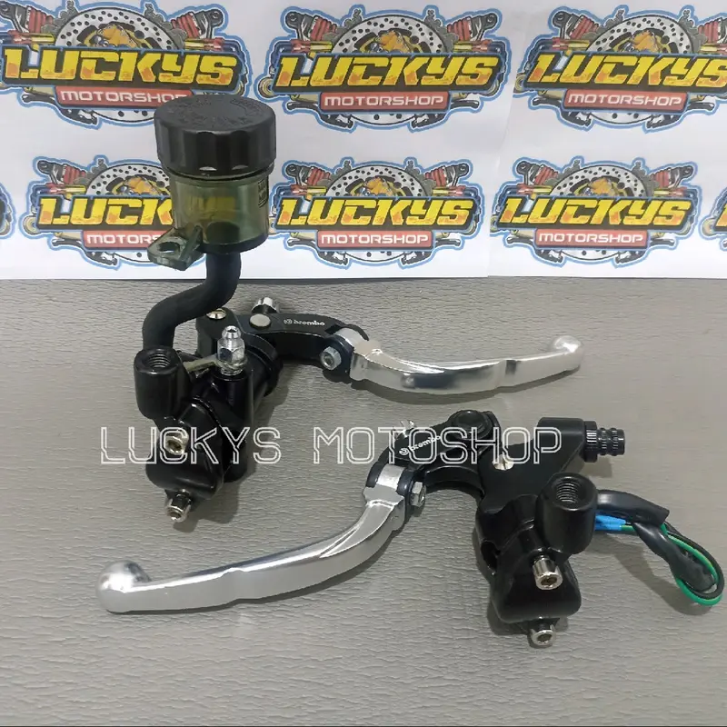 MASTER REM RADIAL MODEL RCB S1 ACCOSATTO SET KIRI KANAN PNP MOTOR NINJA /R15 /R25 /SATRIA FU /RX KING /SONIC /CBR /NINJA 250 /TIGER /GL PRO /SCOOPY /FINO, DLL 7