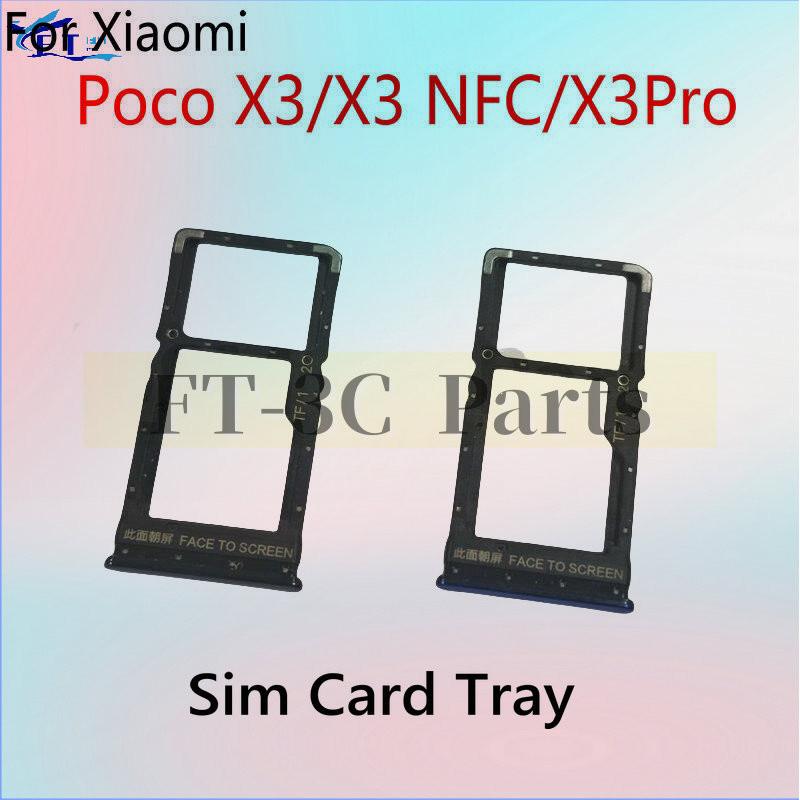 Giá đỡ khay Khe cắm thẻ Sim, cho Xiaomi Poco X3 NFC và X3Pro, Bộ phận sửa chữa…