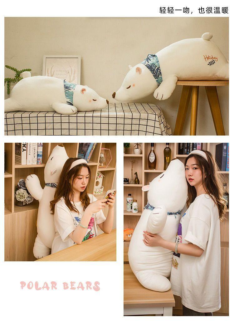 Product Introduction of Gối Đồ Chơi Nhồi Bông Gấu Trắng, Gấu Búp Bê Dễ Thương, Cỡ Lớn, Giá Rẻ, Thích Hợp Cho Bé Gái, Quà Sinh Nhật, Có Thể Dùng Làm Đồ Chơi Hoặc Gối 12