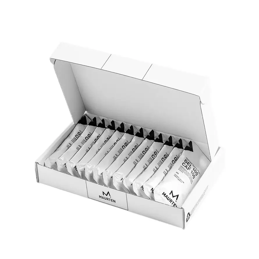 Gel năng lượng cao cấp Maurten GEL CAF 100 \ 12 gói