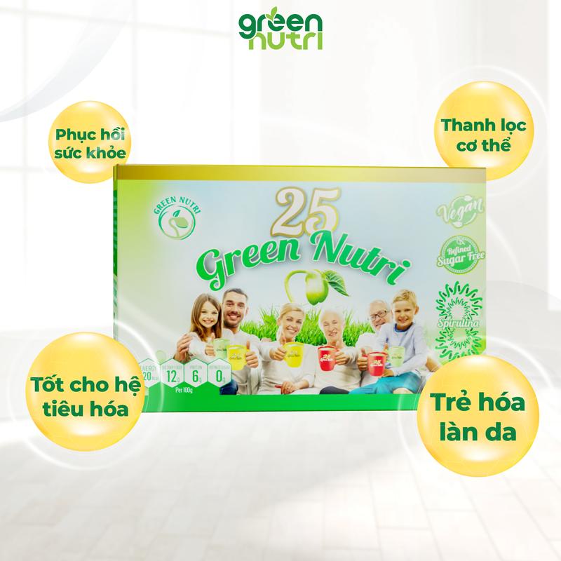 Product Introduction of 25 Green Nutri - Sữa Hạt Ngũ Cốc Dạng Hộp 300g (12 gói x 25g) 10