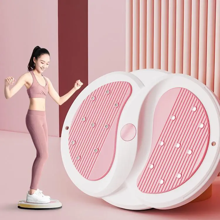 Đĩa Xoay Eo Tập Thể Dục 360 Độ Giúp Giảm Mỡ Bụng, Eo Thon, Cơ Bụng Săn Chắc, Bàn Xoay Eo Nhựa Cứng Siêu Bền