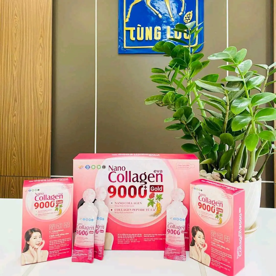 Gói nước uống Nano collagen 9000