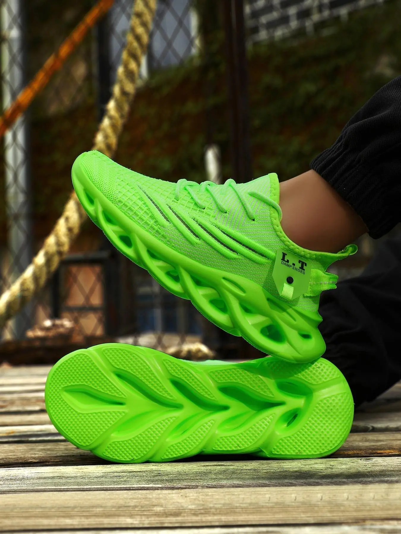 Men's Fashionable Breathable Mesh Sneakers, Casual Comfortable Sports Running Shoes, Trendy All-match Sneakers for Daily Wear