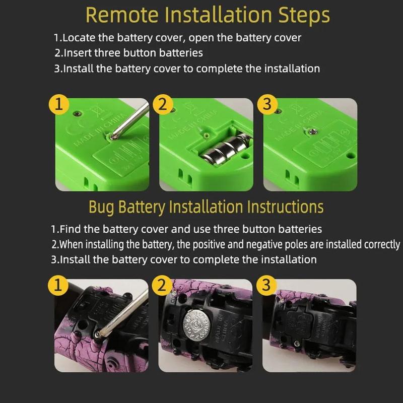 Product Introduction of New And Unique Simulation Remote Control Caterpillar Electric Trick Simulation Toy Insect J5L0 32