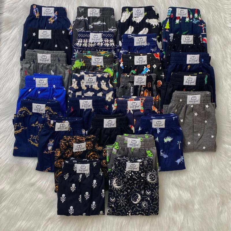 Product Introduction of COMBO 5 Quần đùi nam- Quần đùi thun nam Seven Boxer 13