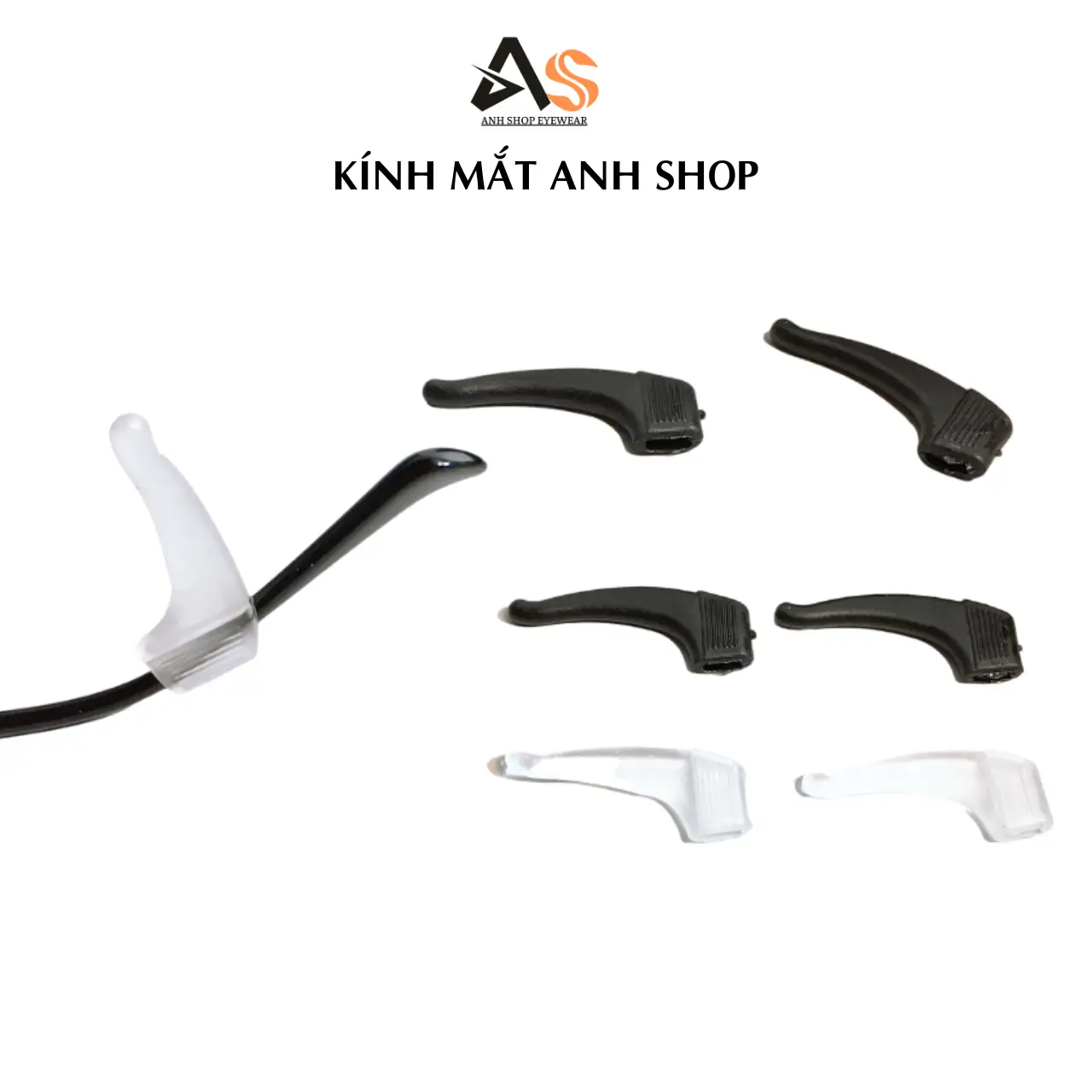 Đệm cài giữ kính Không Bị Tuột Khi Thể Thao - 1 Cặp ( chụp ảnh càng gọng cho shop trước khi mua để shop tư vấn)