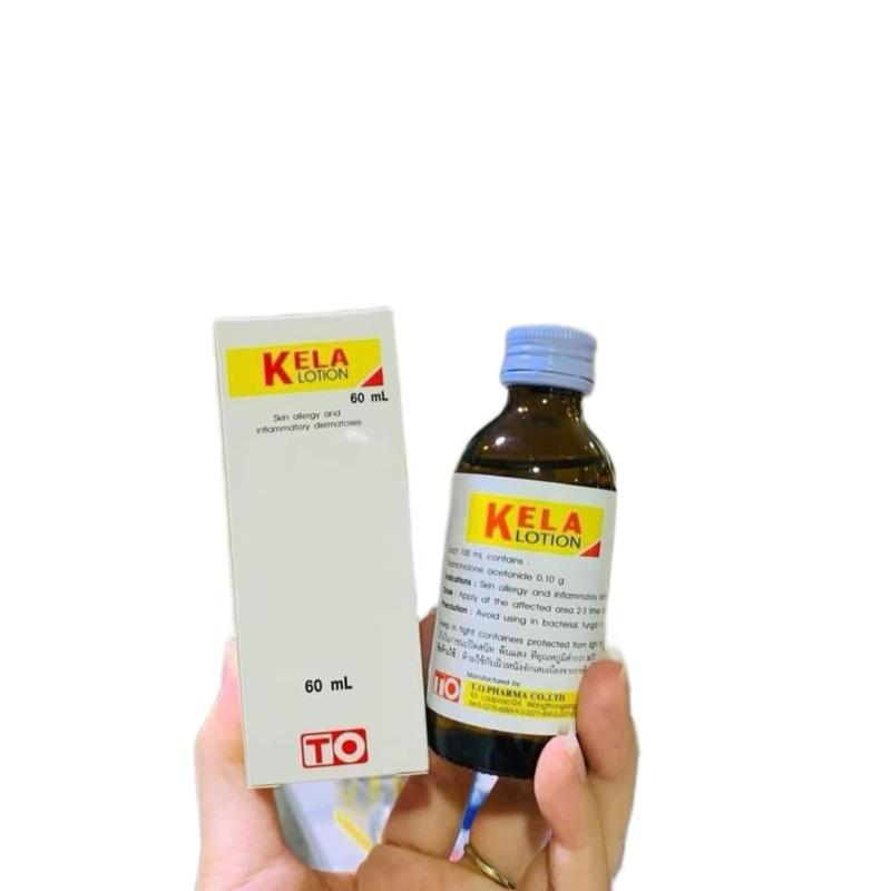  Kela Lotion thái lan bôi cho cho da viêm lỗ chân lông 30 60ml 