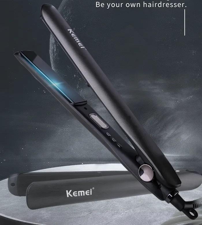  Máy Duỗi Thẳng Tóc Bảng Nhỏ Đa Năng Có Thể Duỗi Cúp  Tạo Xoăn Kemei Km 959 