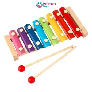 Mainan Edukasi Anak Wooden Xylophone Alat Musik Kolintang Kayu Media Belajar Instrumen
