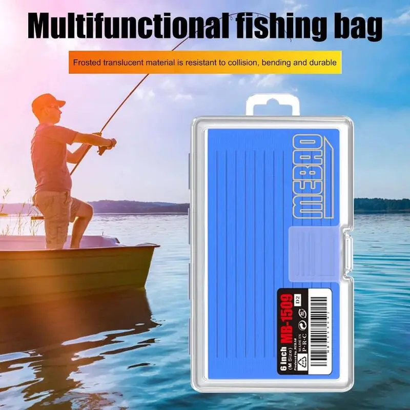 Hộp đựng dụng cụ câu cá, vật liệu nhựa, không thấm nước, thiết kế mềm mại, thích hợp cho mồi câu cá, hộp đựng dụng cụ, hộp đựng đồ câu cá 5