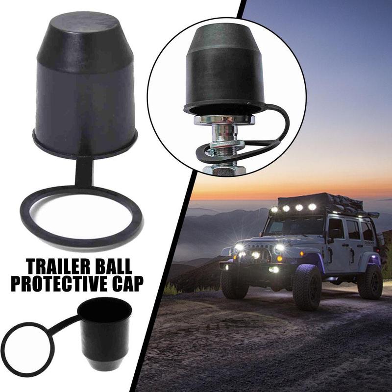 Universal 50mm Tow Bar Cap Trailer Ball Cover With Plastic Hook ...