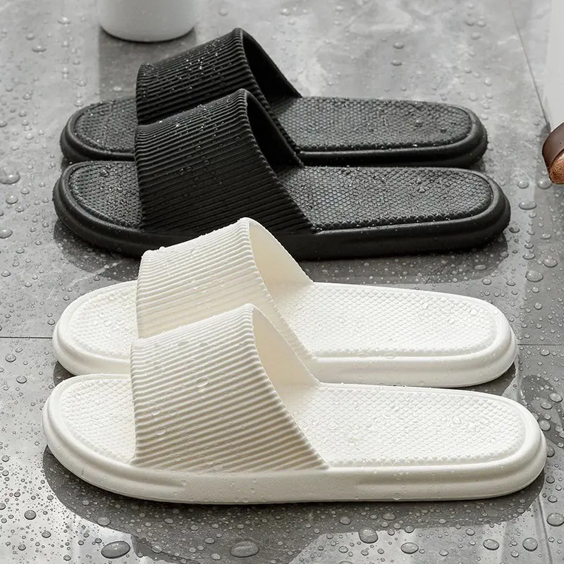 [HN FreeShip] Dép đi trong nhà kẻ sọc dọc đế dày nhẹ êm chân thời trang phong cách trẻ trung Women DéP 1