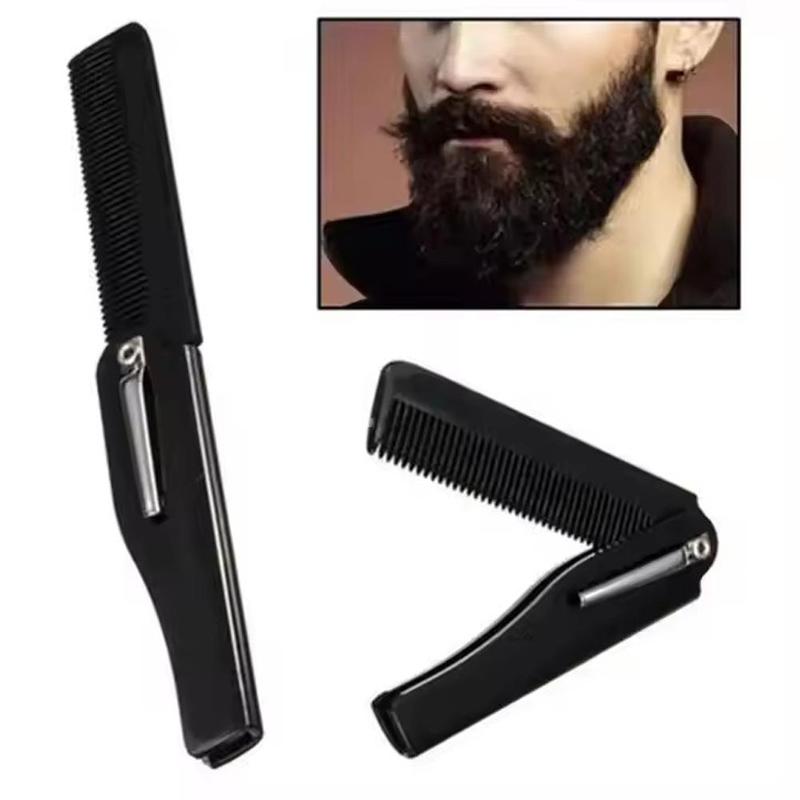 Men Beard Comb Hairdressing Beard Care Moustache Moulding Shaping ...
