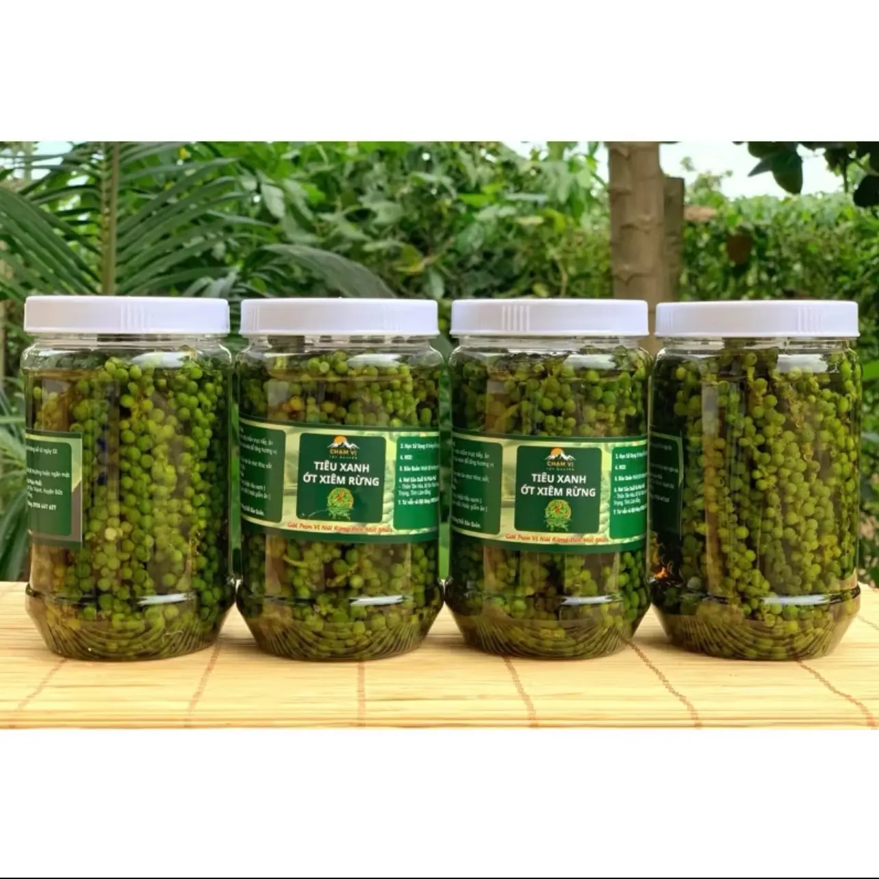 Hủ 500ml : tiêu xanh ngâm mắm, giấm , sóc muối siêu giòn , thơm cay Ăn Vặt