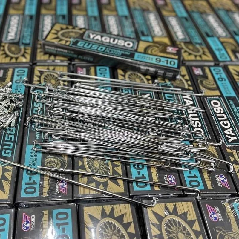 Căm mạ crom YAGUSO chính hãng Thailand ( 1 bộ 2 bánh ) Phụ Tùng Phụ Tùng