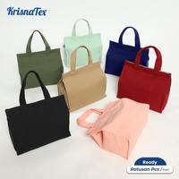 Gambar Krisnatex Tas Hampers Jinjing Kanvas Polyester - Bekal Lunch Bag Warna - Hitam dari Krisnatex Kota Administrasi Jakarta Timur 1 Tokopedia