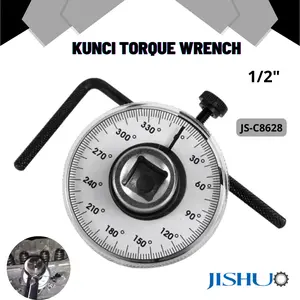 JISHUO [COD] KUNCI TORQUE WRENCH 1/2INCH / KUNCI PAS ALAT UKUR SUDUT TORSI METER JS-C8628