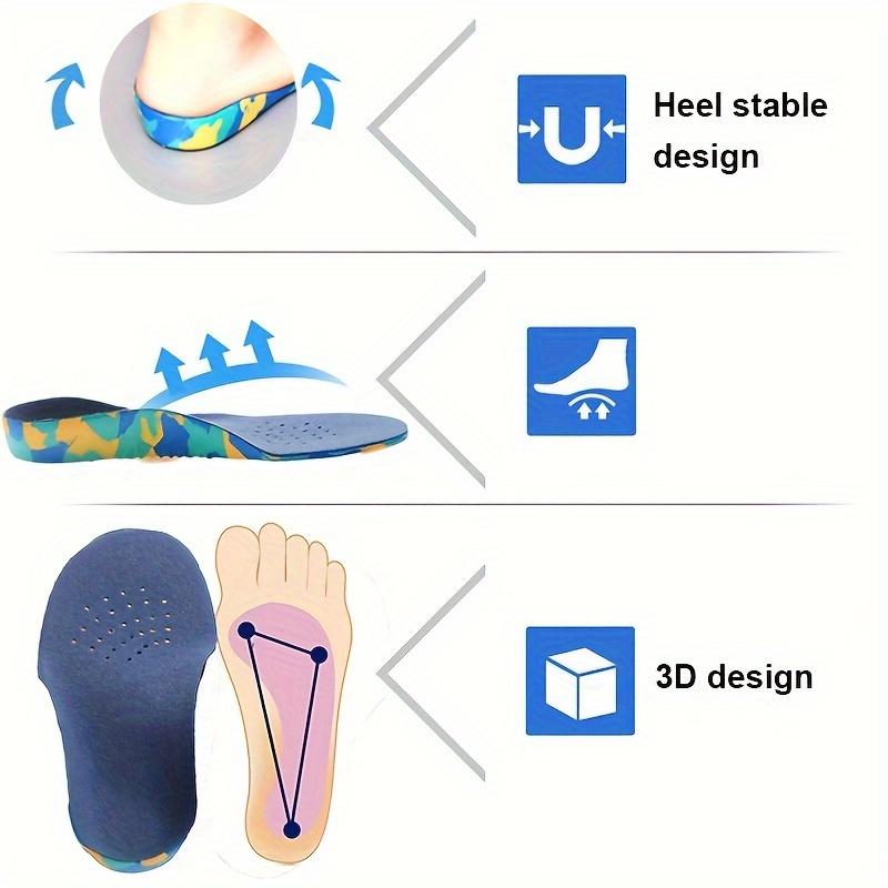 Product Introduction of Lót Chỉnh Hình cho trẻ em, hỗ trợ vòm chân loại X O, đệm giày, thích hợp cho trẻ em từ 1-12 tuổi, điều chỉnh Gót Chân Dẹt, chăm sóc bàn Chân Phẳng 7