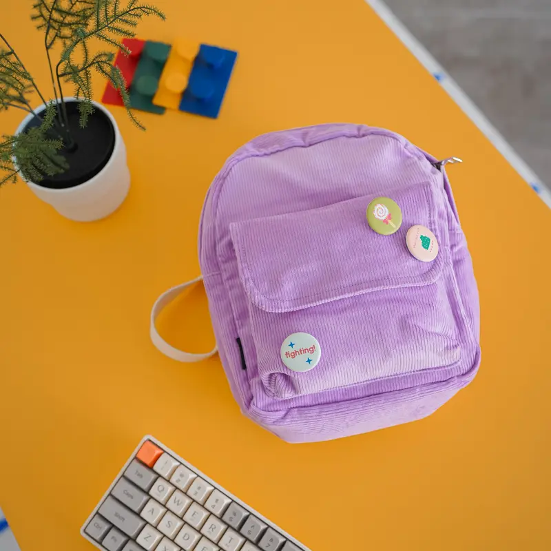 Himeku YOMI MINI Backpack - Tas Kecil Multifungsi - Backpack Slingbag - Ransel Corduroy 7