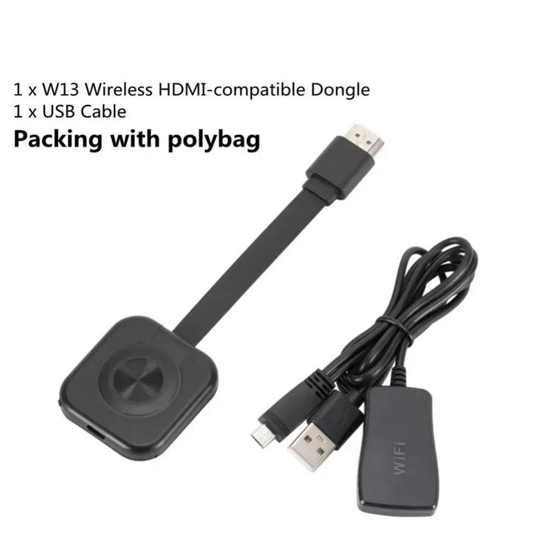 Product Introduction of 1080P HD Wireless WiFi Display Dongle TV Stick Video Adapter Airplay DLNA Screen Mirroring Share for IPhone IOS Phone To TV 30