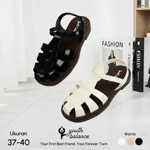 YouthBalance Sepatu Sandal Karet Jelly Sendal Strap Tali belakang 062-X7