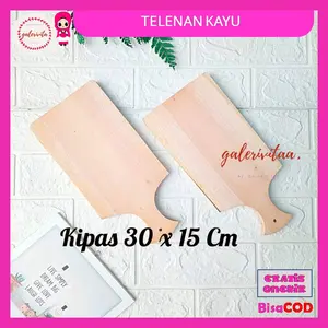 Talenan Kayu / Telenan Kayu Besar  30X15 Cm / Wooden Cutting Board / Telenan Kayu Alas Pemotong
