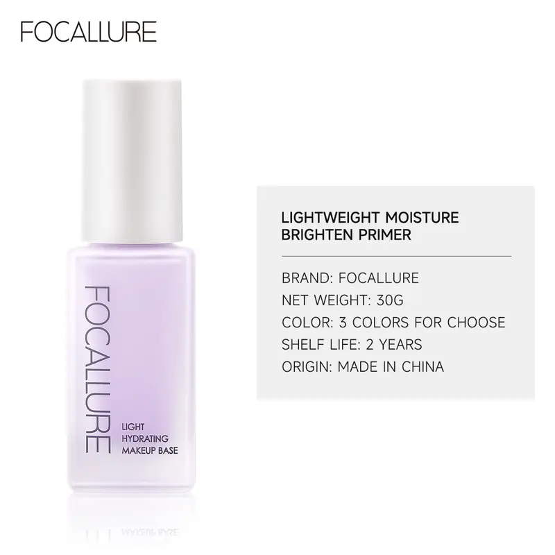 【 Voucher70K 】FOCALLURE Combo Trang Điểm Nền Phù Hợp Trang Điểm Hằng Ngày Cho Mọi Loại Da 7