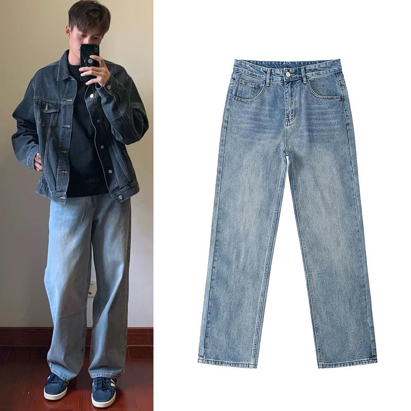 Product Introduction of Quần Jean Nam Đẹp Nhất CAROLLA Form suông, Ống đứng, ống suông, Quần jean Basic 13