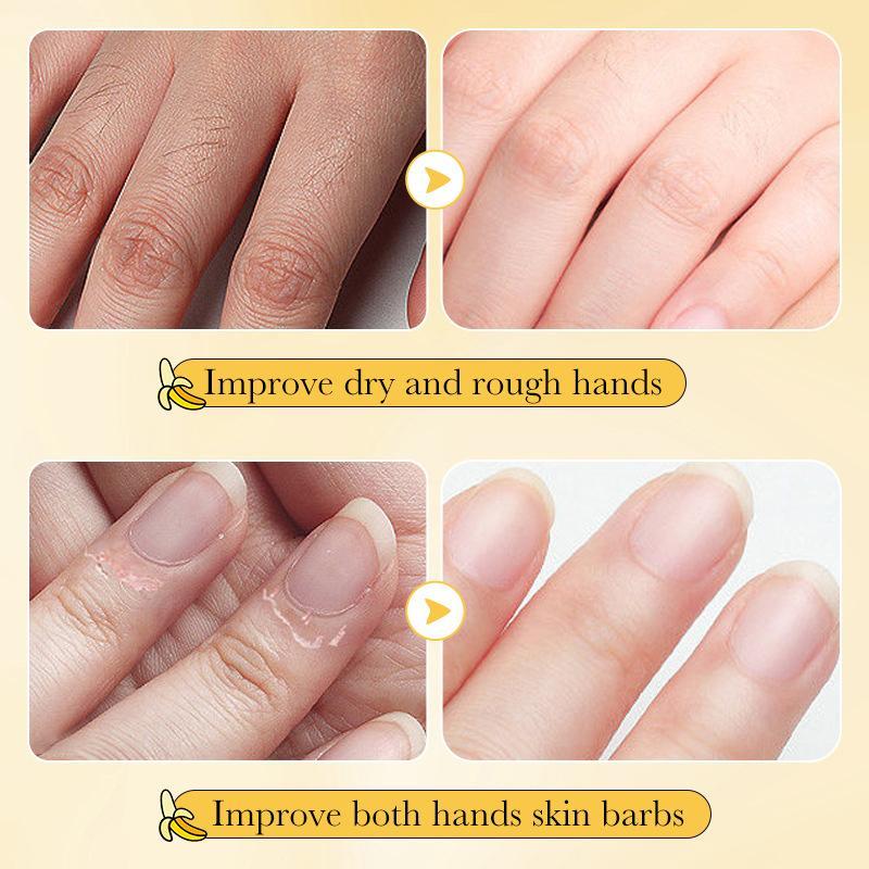Product Introduction of Banana Moisture Moisturizing Hand Cream Moisturizing Anti-Cracking Refreshing Non-sticky Hand Cream 5