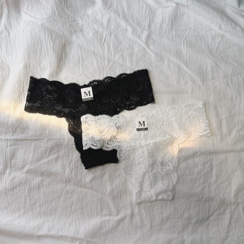 Quần lót ren chữ T iBra, quần lót lọt khe nữ vải ren mềm mịn Gợi cảm, có 2 màu i59 Gợi cảm